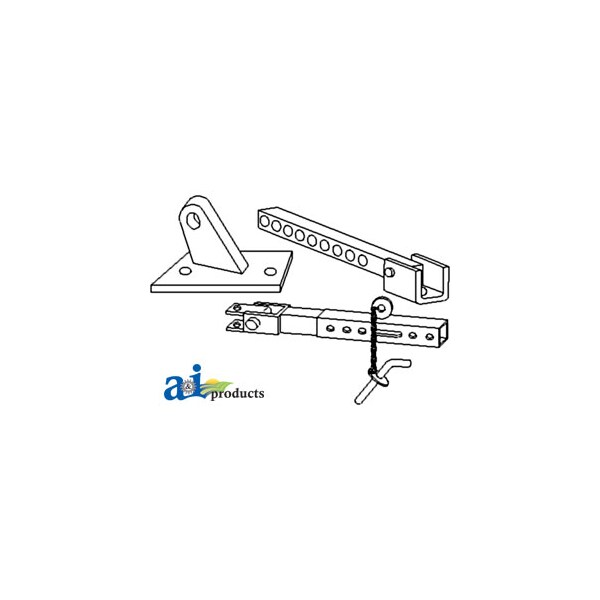 Stabilizer Assembly w/ Bracket (LH) 21.5" x12.5" x5"